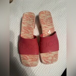 GUCCI rubber shoes